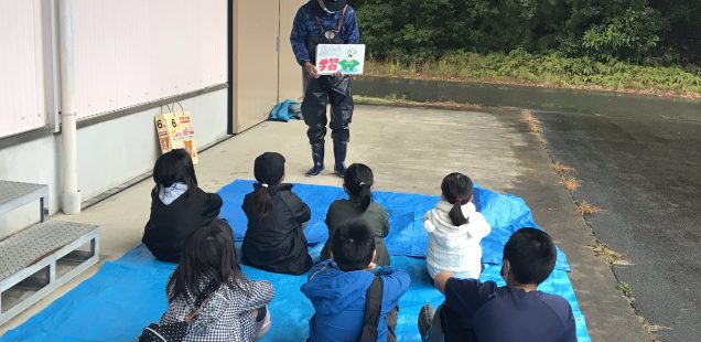 アオサノリ養殖体験å¦ç¿’‼ï¸